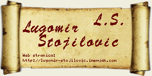 Lugomir Stojilović vizit kartica